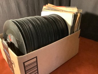Collection Of 45's Records