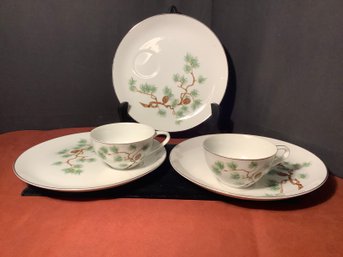 Luncheon Plates & Cup