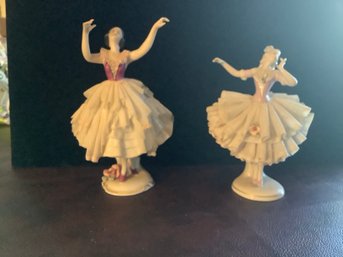 Vintage German Dresden Ballerinas