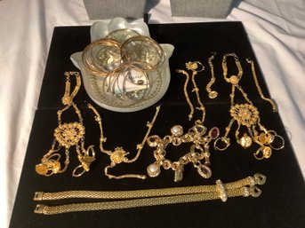 Gold Tone Jewelry And More