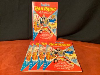 Promotional Archies Comics Ham Radio Adventure- Collection Of 5