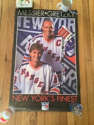 Rangers Poster Messier Gretzky