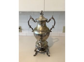 Vintage Sliver Plate Coffee Urn