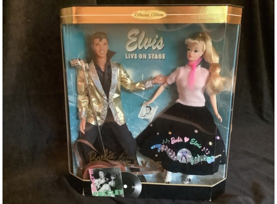 New Barbie & Elvis Live On Stage Dolls