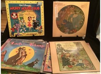 More Than 30 RecordsOf Childrens Records Including Disney  Favorites