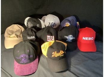 Assortment  Of New  Baseball Caps
