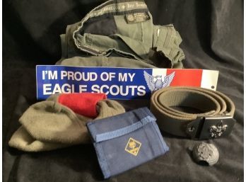 Boy Scout Lot  & Cub Scout Wallet