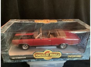 New-Die Cast 1969 Plymouth Convertible American Muscle Car