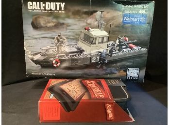 Call Of Duty  Collector Construction Set & Scrabble