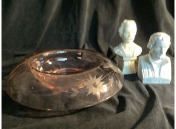 Pink Depression Glass And More