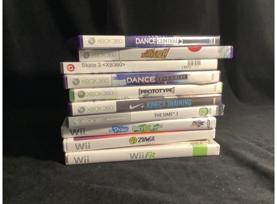X-bOX AND Wii GAMES