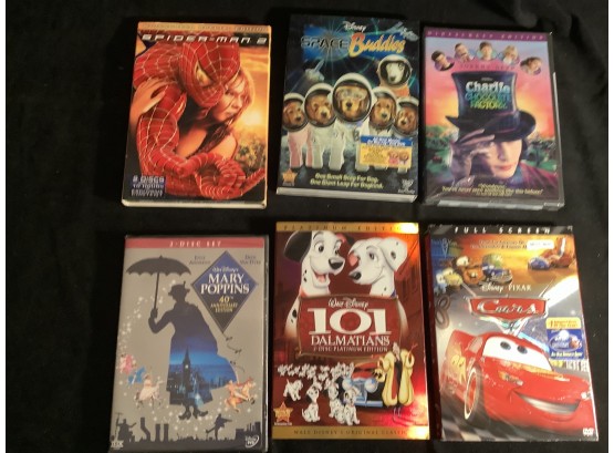 Brand New DVDs  In Sealed Packages