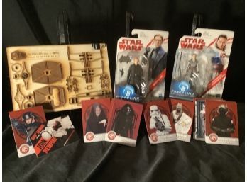 NEW Star Wars Figurines, Collector Cards & Holiday Ornament