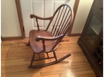 Vintage Windsor Rocking Chair