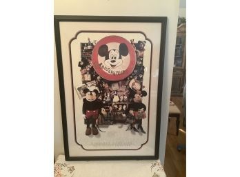 Walt Disney Timeless Memories Mouseketeers Limited Edition Print- Signed By The Artist Only 250 Made.