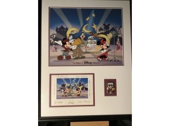 Framed Disney Animation Gallery 2008 Only 1,500 Made