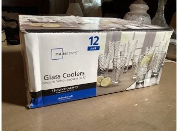 New-in Box Set Of 12 -16 Oz Glasses