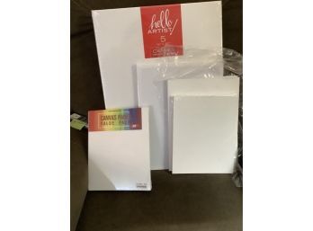 Artists  Canvases-A Generous Lot