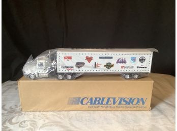 New Cablevision Freightliner Tractor Trailer  With Box