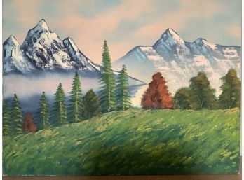 2 Oil  Paintings Of The  Northwest-See All Photos