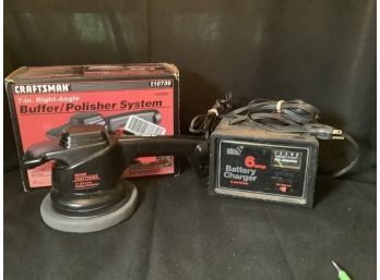Craftsman Buffer/Polisher And Battery Charger