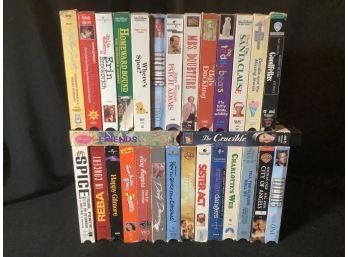 Group Of VHS Tapes