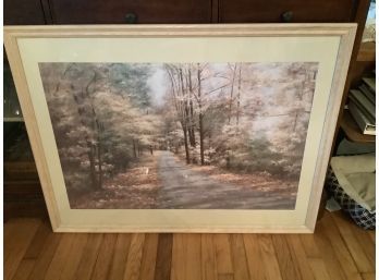 Framed Print - A Country Road