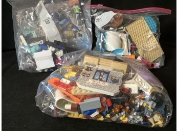 3 Bags Of Assorted Legos