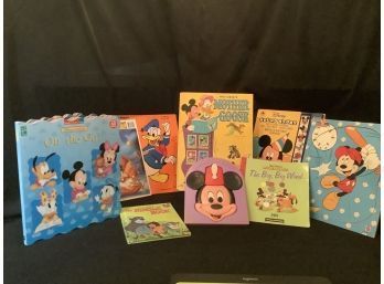 Disney  Books-Hardcover Walt Disneys Mother Goose & More-Check Description