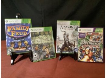 Grouping Of 4 -XBOX 360 Games