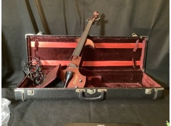 Electric Violin And Case