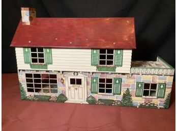 LOUIS MARX & CO. DOLL HOUSE W/ INSTRUCTIONS