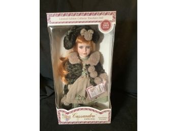 Porcelain Doll From Cassandra Collection