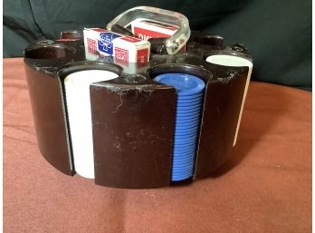 POKER CHIP, & PLAYING CARD HOLDER & MORE
