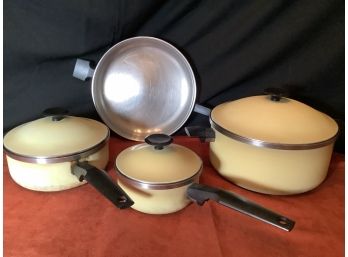 Vintage  Enamel Cookware Set