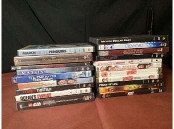Assorted DVDs Some Are New & Unopened