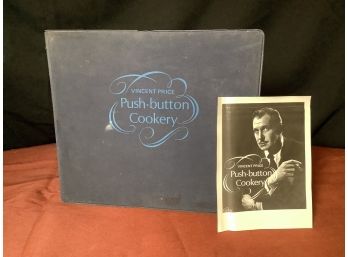 VINCENT PRICE PUSH BUTTON COOKERY
