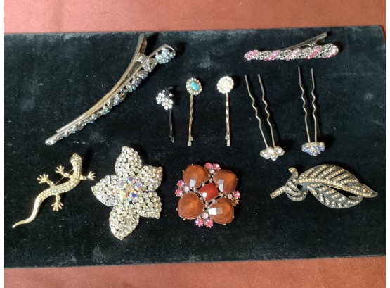 Shine On Brooches And Decorative Hair Barrettes