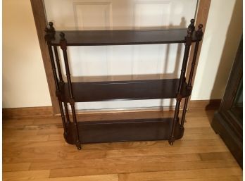 Wood Shelf  For Wall Or Sits On Floor