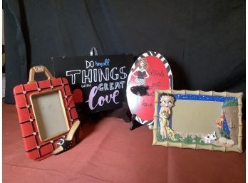 Betty Boop Frame & More