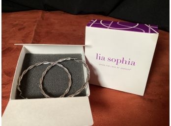 Lia Sophia Earrings In Box