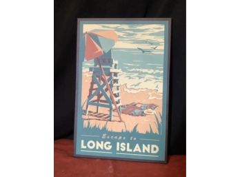 Escape To Long Island Framed