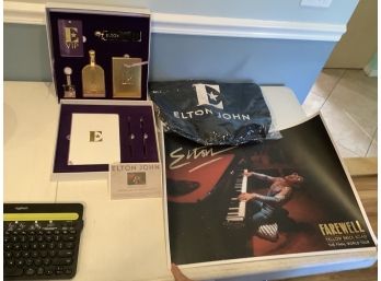 Elton John Lithograph  W/ COA & Elton John VIP Gift Pack