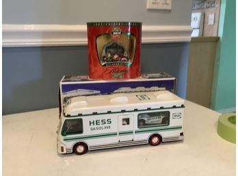 Hess Recreation Van And HOliday Hotwheels Millennium Seies