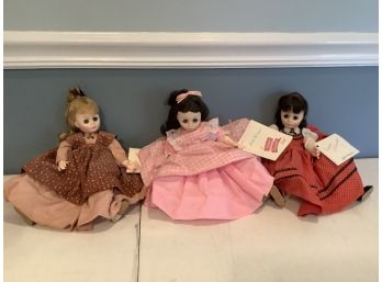 Vintage Madam Alexander Collector Dolls Made In New York