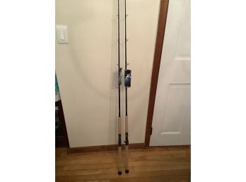New-Matching Pair (2) Casting Rods With Tags