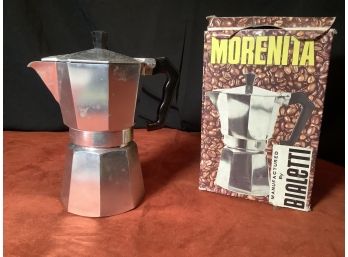 Morenita Espresso  Or Coffee Maker In Box