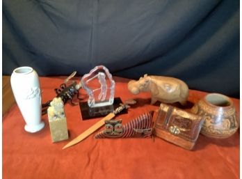 A Mixed Lot Including Decorative Items-See Photos