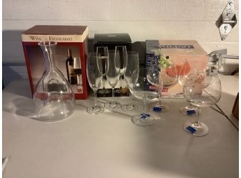 Wine Decanter And Glasses
