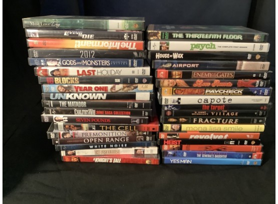 Lot Of  35 DVDs